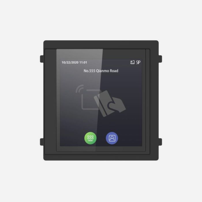 Hikvision DS-KD-TDM Touch Display Module with M1 Card Reader