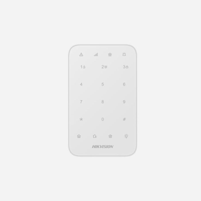 Hikvision DS-PK1-E-WE 2-Way Wireless LED Keypad