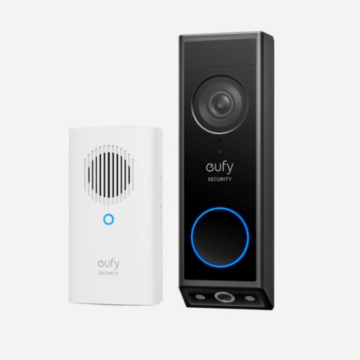 Eufy E340 Security Video Doorbell Dual Camera with Chime