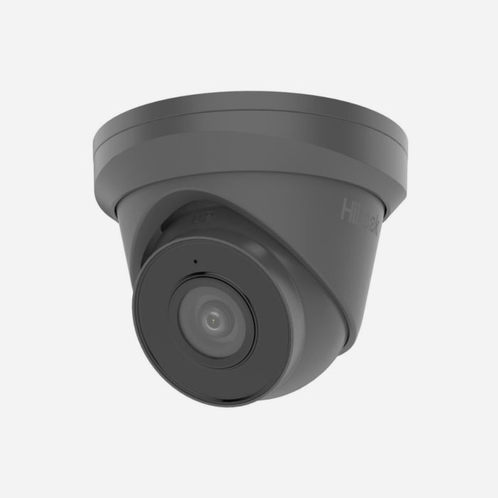 HiLook IPC-T280H-GREY 4K 8MP Turret PoE IP Camera with audio