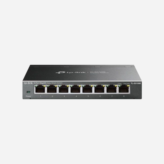 TP Link TL-SG108E 8-Port Gigabit Easy Smart Switch