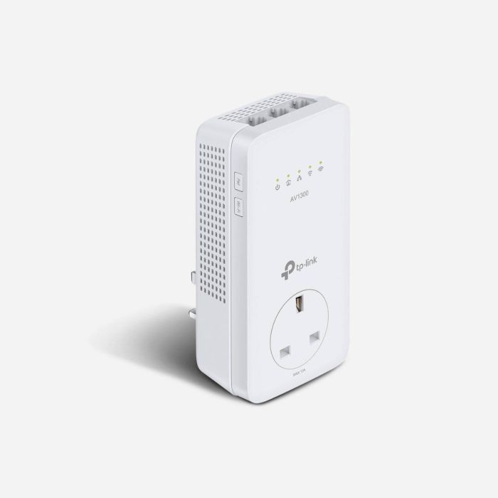 TP-Link TL-WPA8631P AV1300 Gigabit Passthrough Powerline AC WiFi Kit