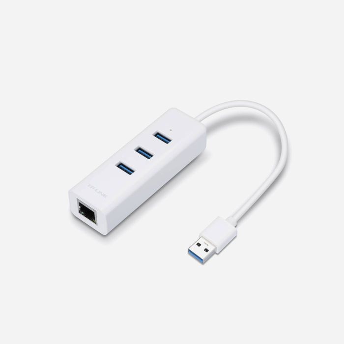 TP-Link UE330 3-Port Hub & Gigabit Ethernet Adapter